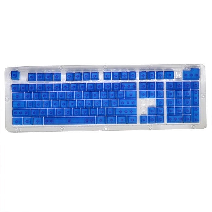 Bluejw غطاء مفاتيح شفاف من ABS بتصميم شيري (61/87/104 مفتاح) - قالب فارغ لوحات مفاتيح الألعاب المخصصة، الهدايا الترويجية، وتصنيع الأعمال - Image 3